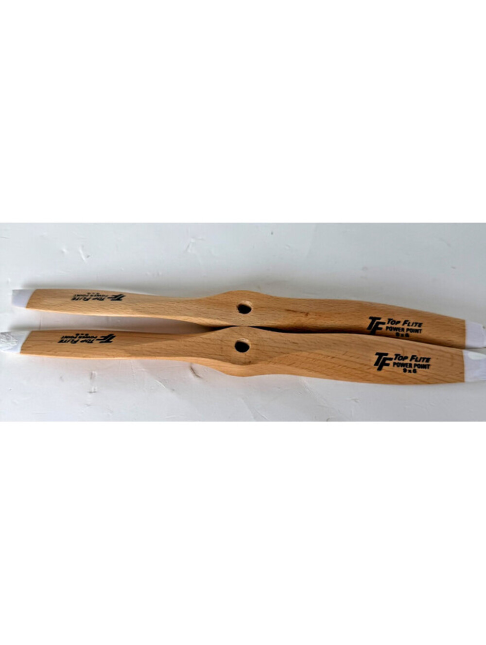 Top Flite 9x6 Power Point Wood Propellers RC Model Airplane Set of 2 New